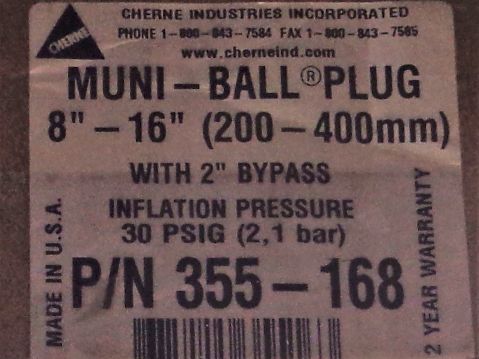 CHERNE 355-168 NSMP