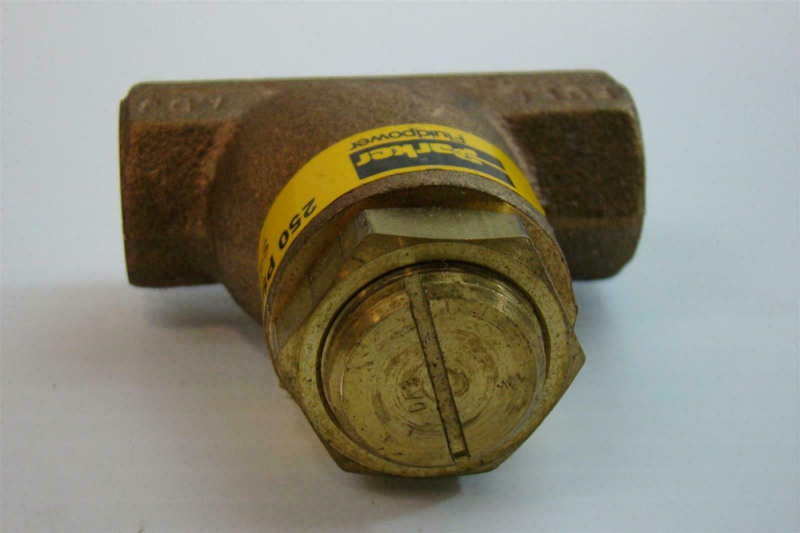 Parker Fluidpower 250PSIG Max S37B