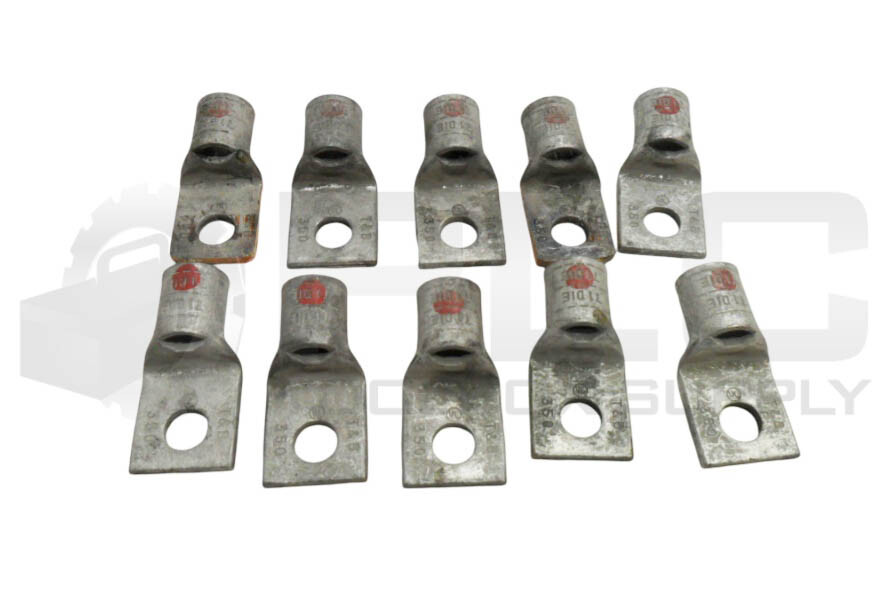 LOT OF 10 THOMAS & BETTS 350 COMPRESSION LUG 9/16″ 71 DIE