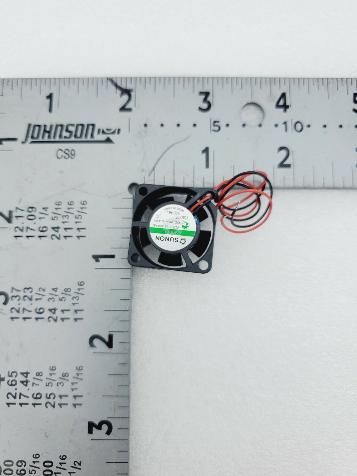 Sunon Maglev Fan MC25101V2-000U-A99 FAN AXIAL 25X10MM 12VDC WIRE