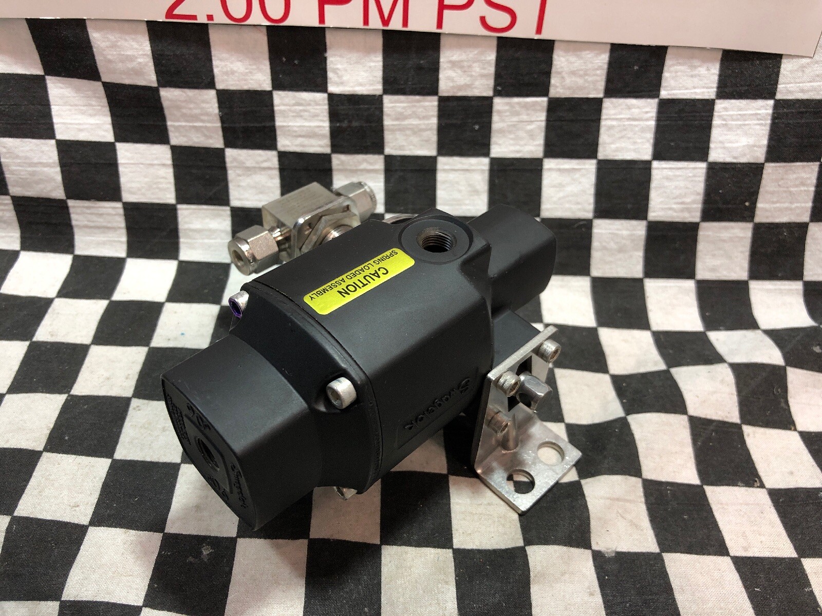 SWAGELOK Ball Valve Actuator MONEL 1/4″ COMP, M-43S4-31C, MS-131-SR, SHIPSAMEDAY