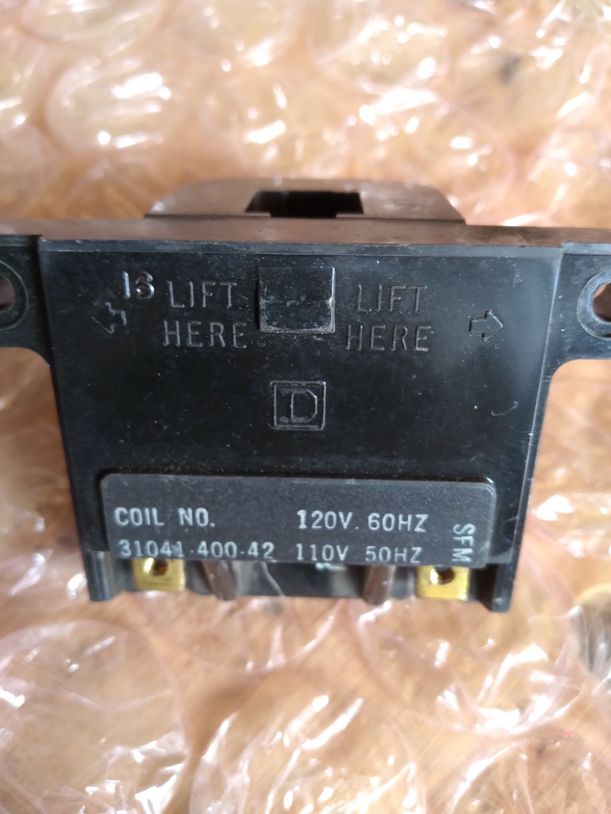 COIL NO 31041.400.42 120V 60HZ 110V 50HZ SFM