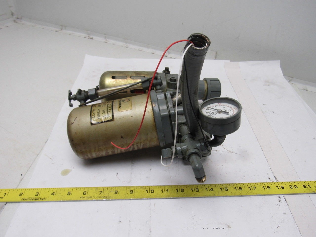 Norgren Inline Filter Regulator Pulse Mist Lubricator 1/4″ Ports