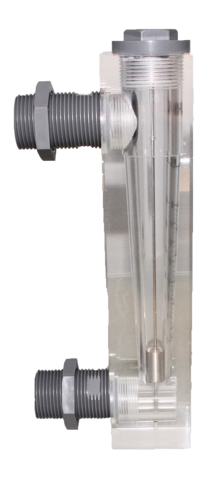 Neo-Pure Adjustable Panel Mount Flowmeter 2-10GPM 3/4″ MNPT