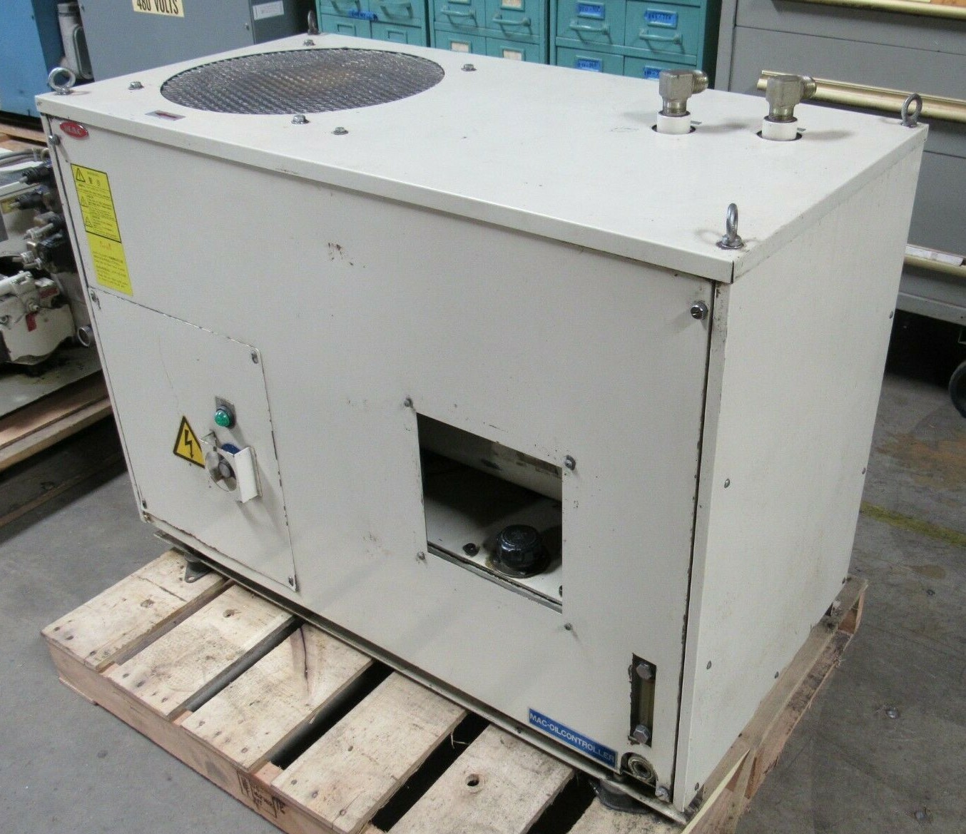 MAC COOLING MAC-110SP-FR-0T-2B 1.1KW 3P 200V, PARTS FROM OKUMA MX-60HB