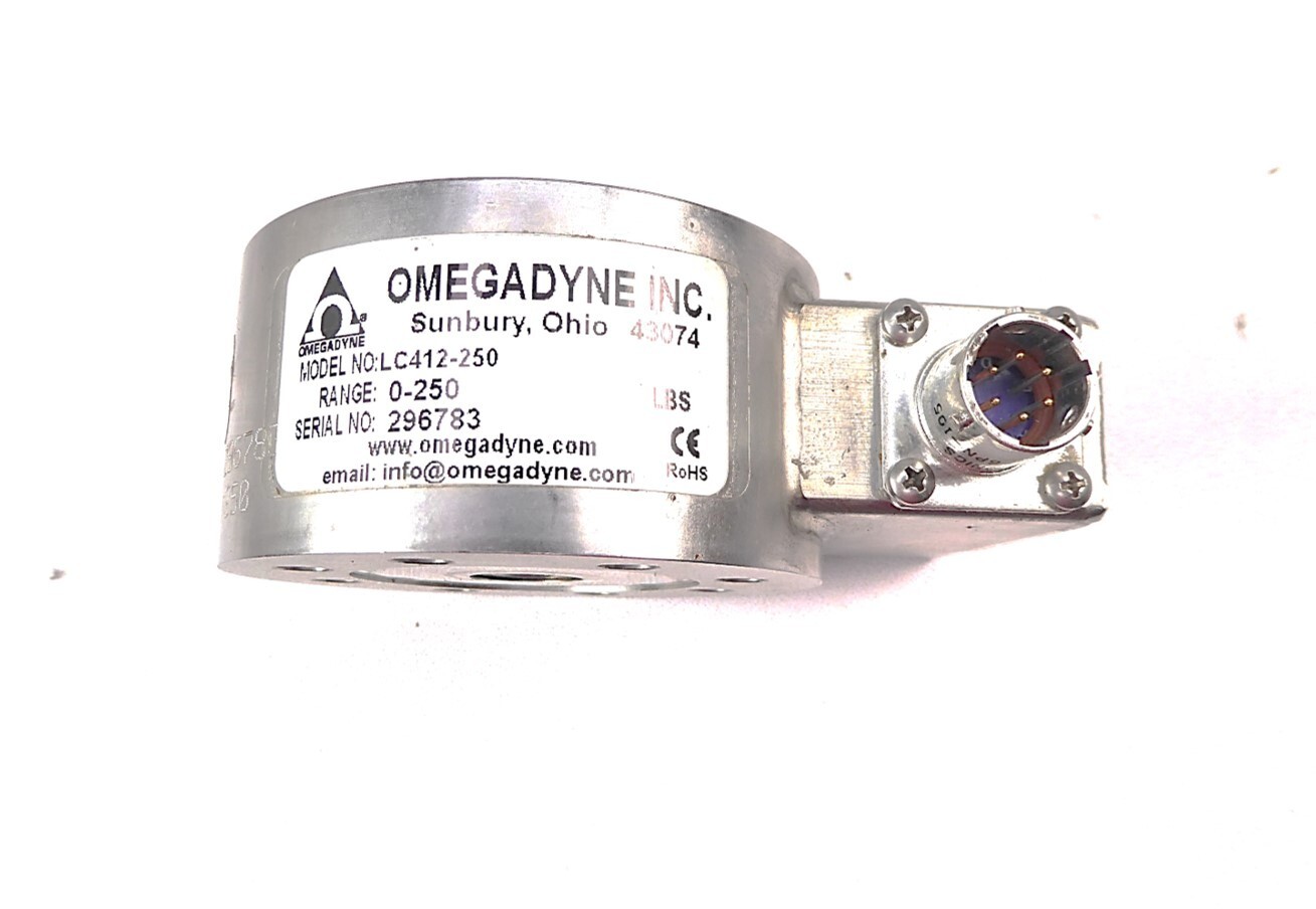Omega LC412-250 Omegadyne Load Cell 0-250 LB