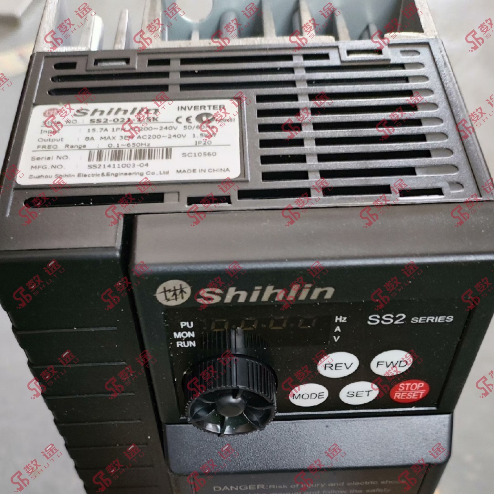 shihlin SS2-021-1.5K Single-phase220V 1.5KW Frequency converter#1pcs new in box