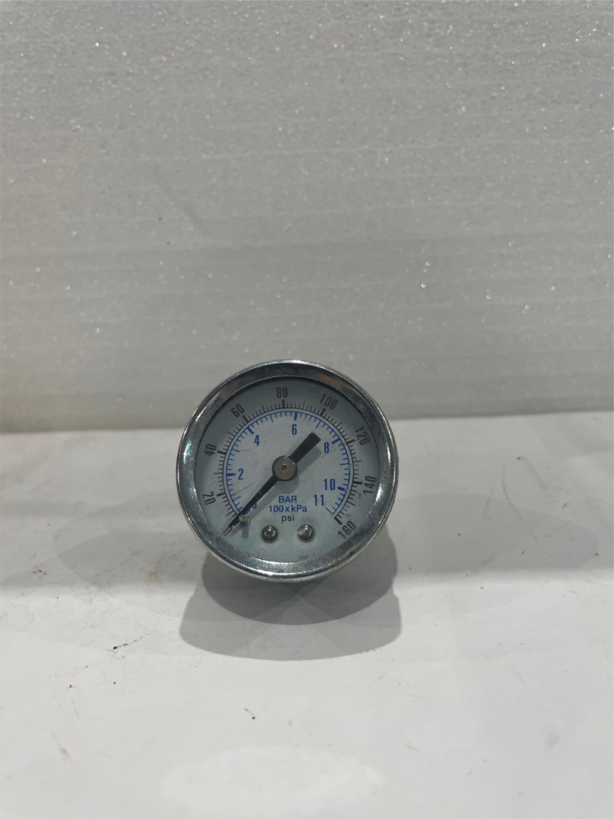 Pressure Gauge, 0-160 PSI, Used