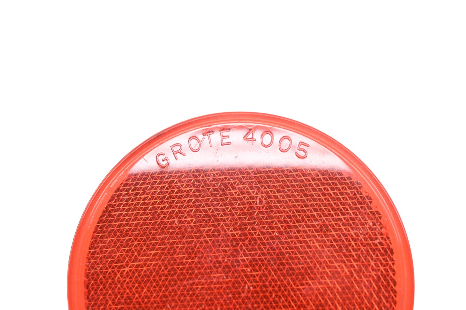 Grote 4005 Red 3″ Reflector Qty 2 NOS