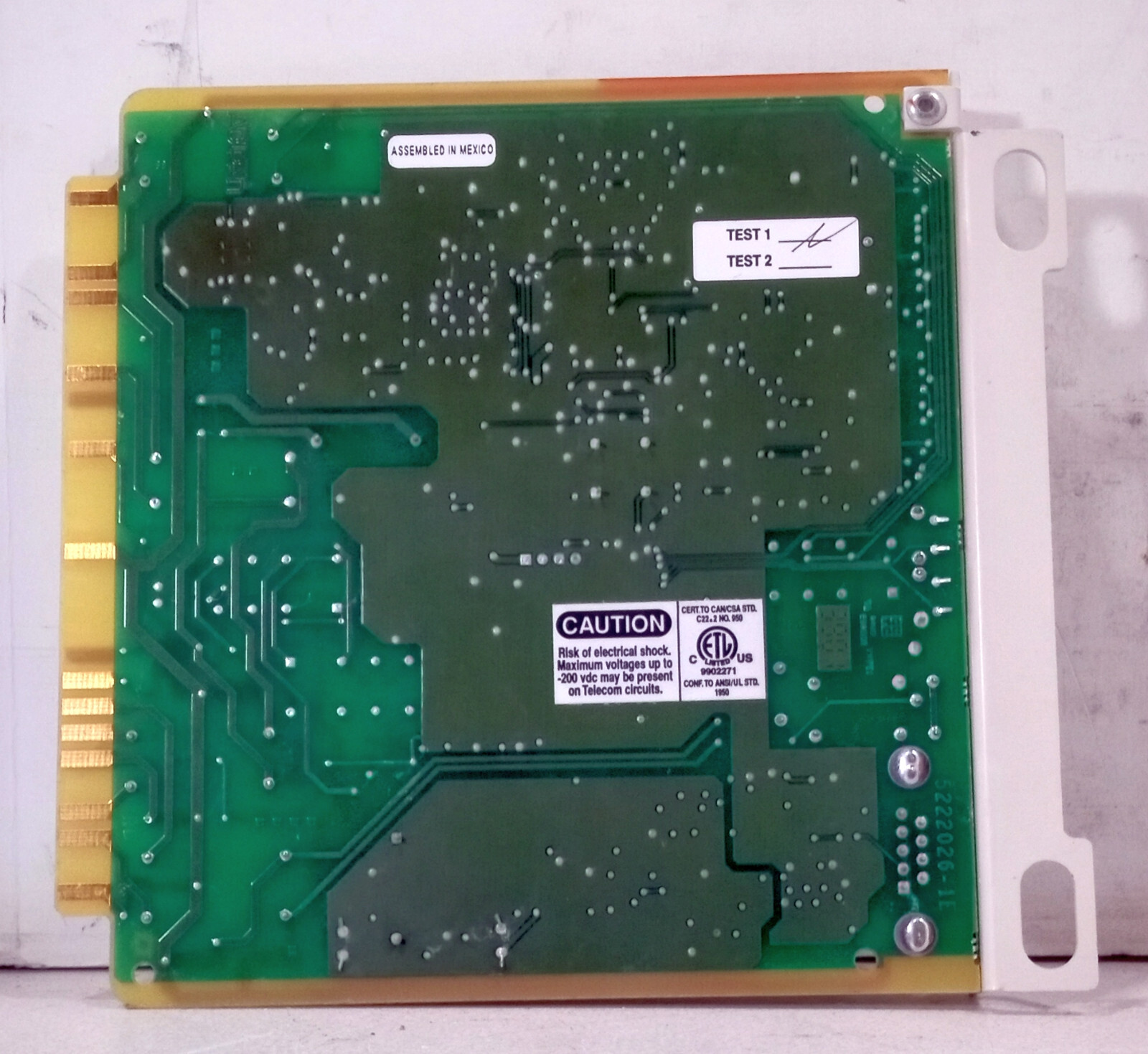 1 USED ADTRAN T1L3W71AAA H2TUR 1222026L7 TRANSCEIVER CARD ***MAKE OFFER***