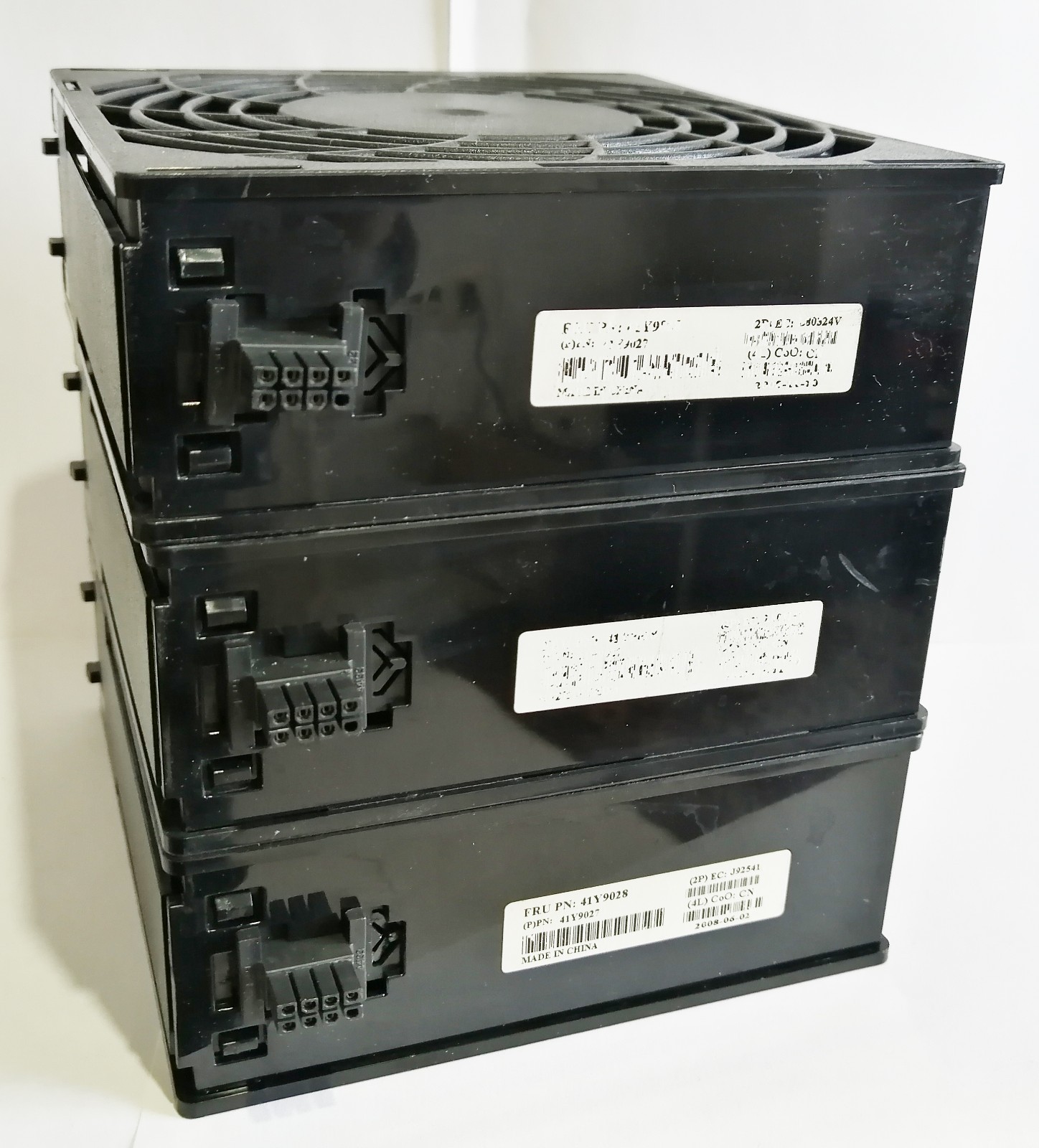 IBM Fan Module Delta 12VDC Hot Swap 4-Pin PWM Industrial 41Y9028 -LOT of 3