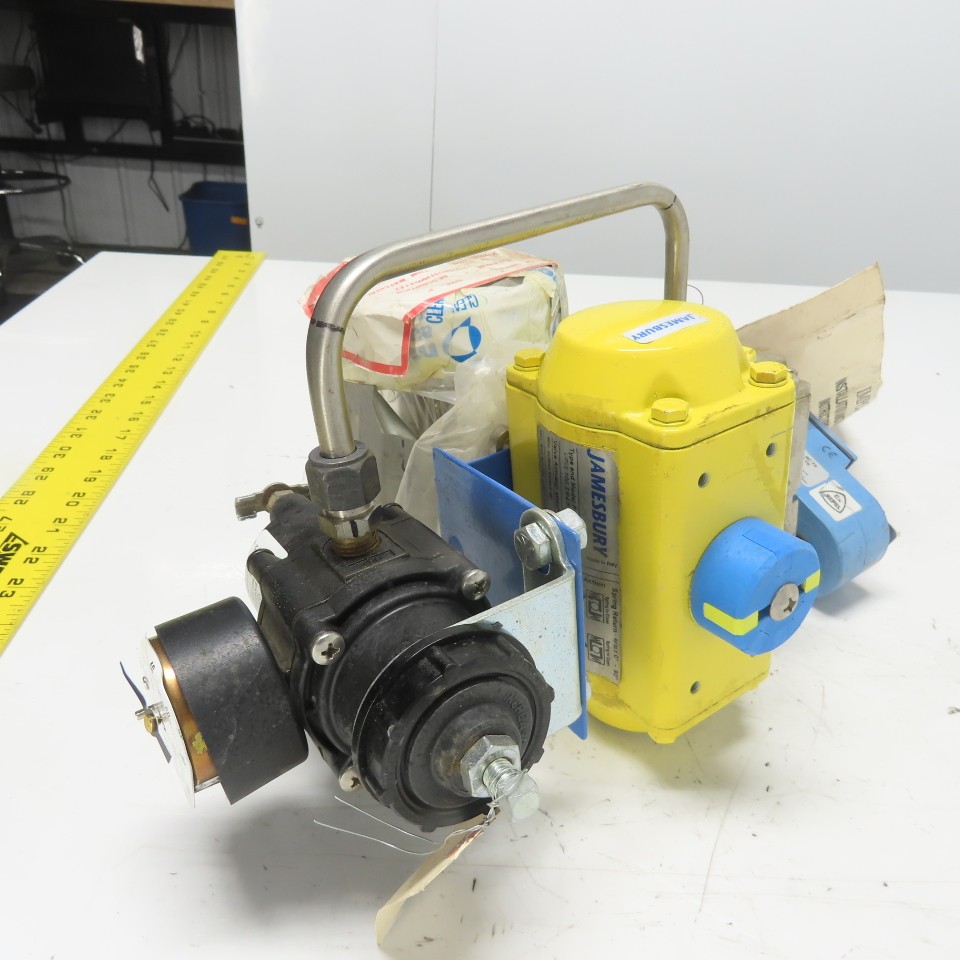 Jamesbury VRVL 100 SR4/5 B LT C-EZ001 1″ Actuator W/ 1″ Valve 7150O313600XTZ2