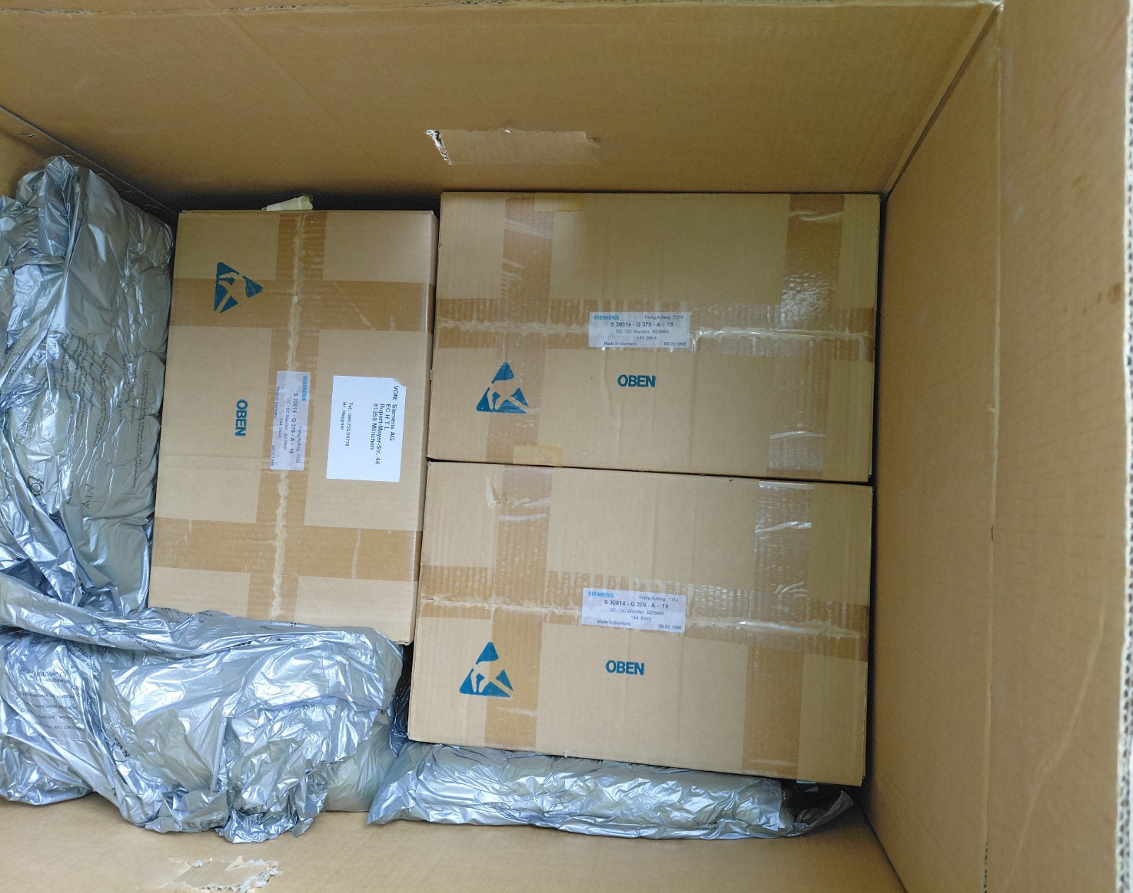 Neu S30814-Q376-A Siemens 5V/3A DC/DC wandler