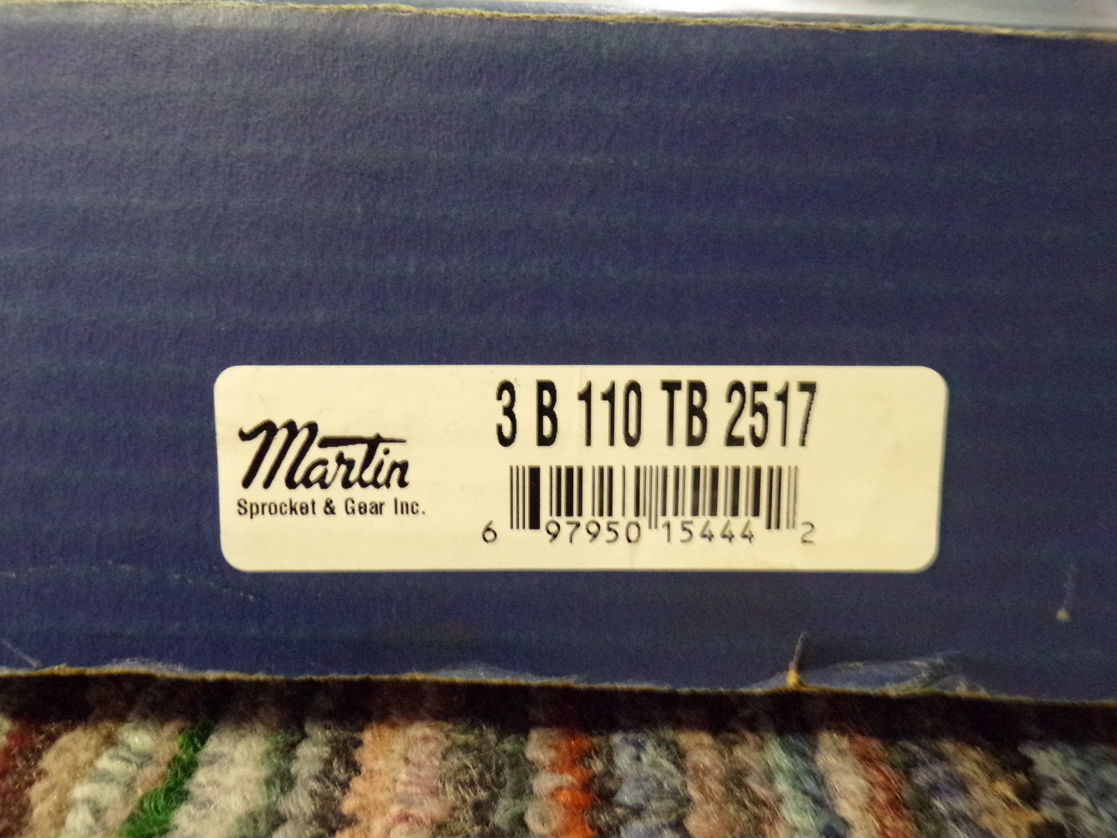NEW Martin 3 Groove Pulley, 3B 110 TB 2517 *FREE SHIPPING*