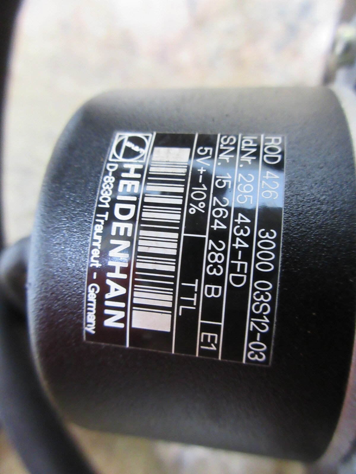 HEIDENHAIN ROD 426 3000 03S12-03 295 434-FD ENCODER ONLY