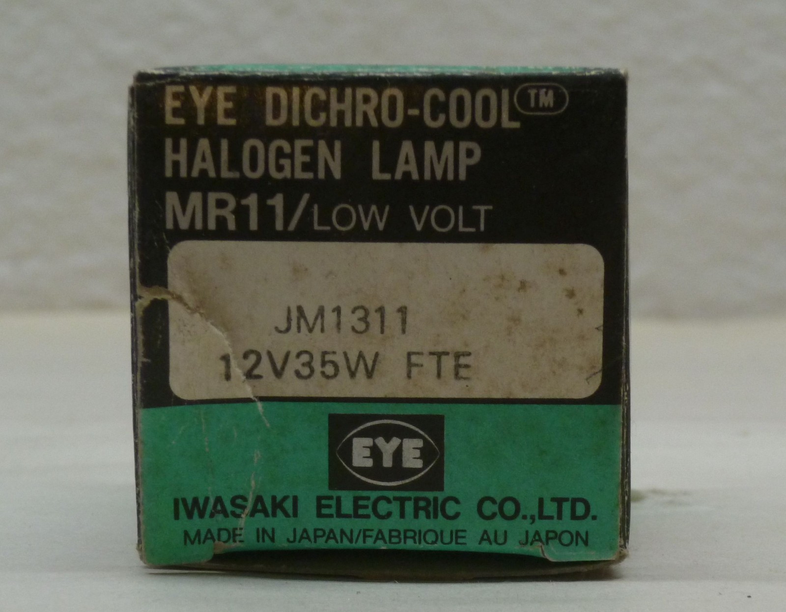 Lot of 2 MR11 Eye Dichro-Cool Low Volt Halogen Lamp 12V 35W FTE GU4 bi-pin Base