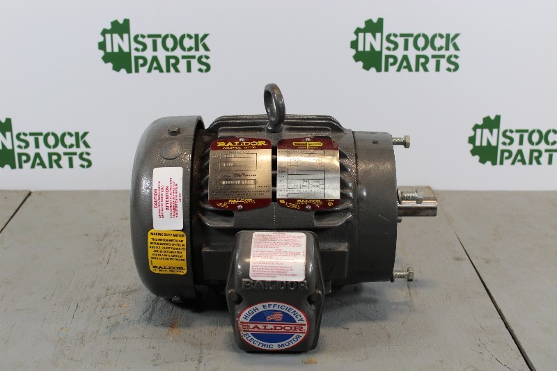 1.5HP 1800RPM – BALDOR VCP3584T-4 NSNB – 1.5 HP SEVERE DUTY MOTOR 1725 RPM 145TC