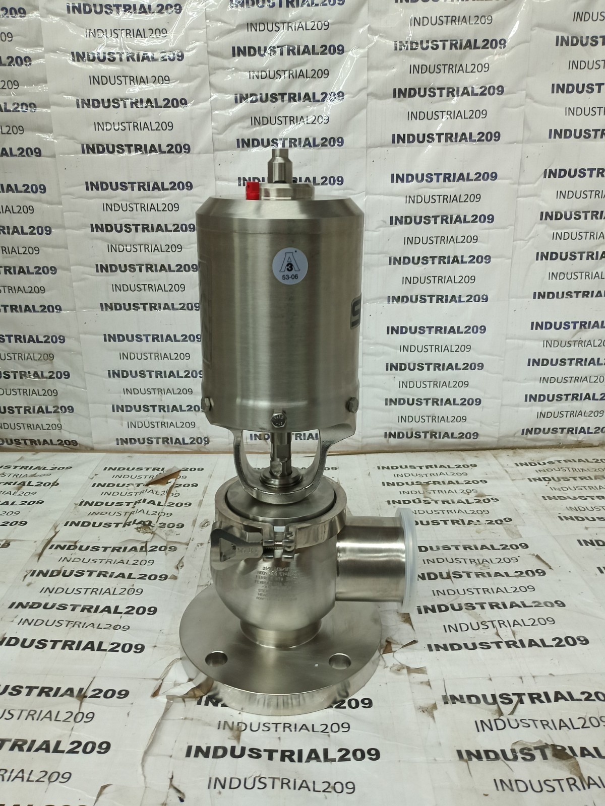 SPX-WAUKESHA CHERRY-BURRELL 316L S.S W6102253 ACTUATOR VALVE