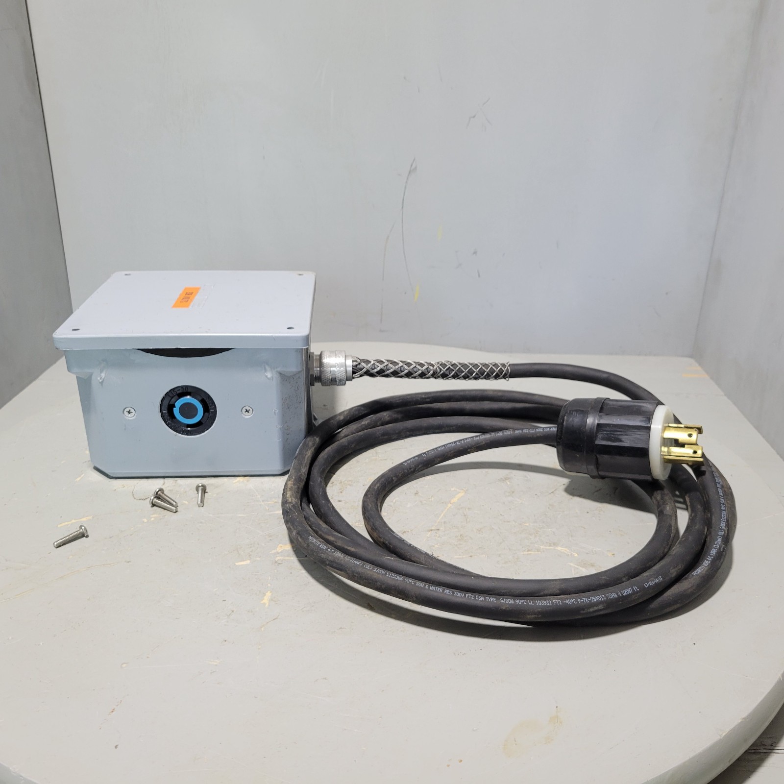 Cantex, Levitron Electrical Box w/ Plug/Connector, 30A, 3PH, 250V, L15-30