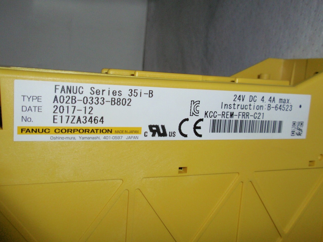 FANUC A02B-0333-B802