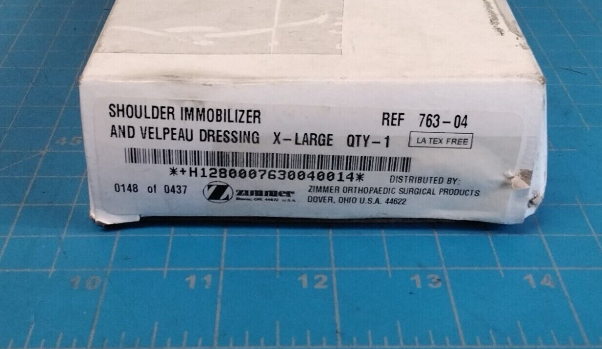 Zimmer 763-04 Shoulder Immobilizer and Velpeau Dressing X-Large
