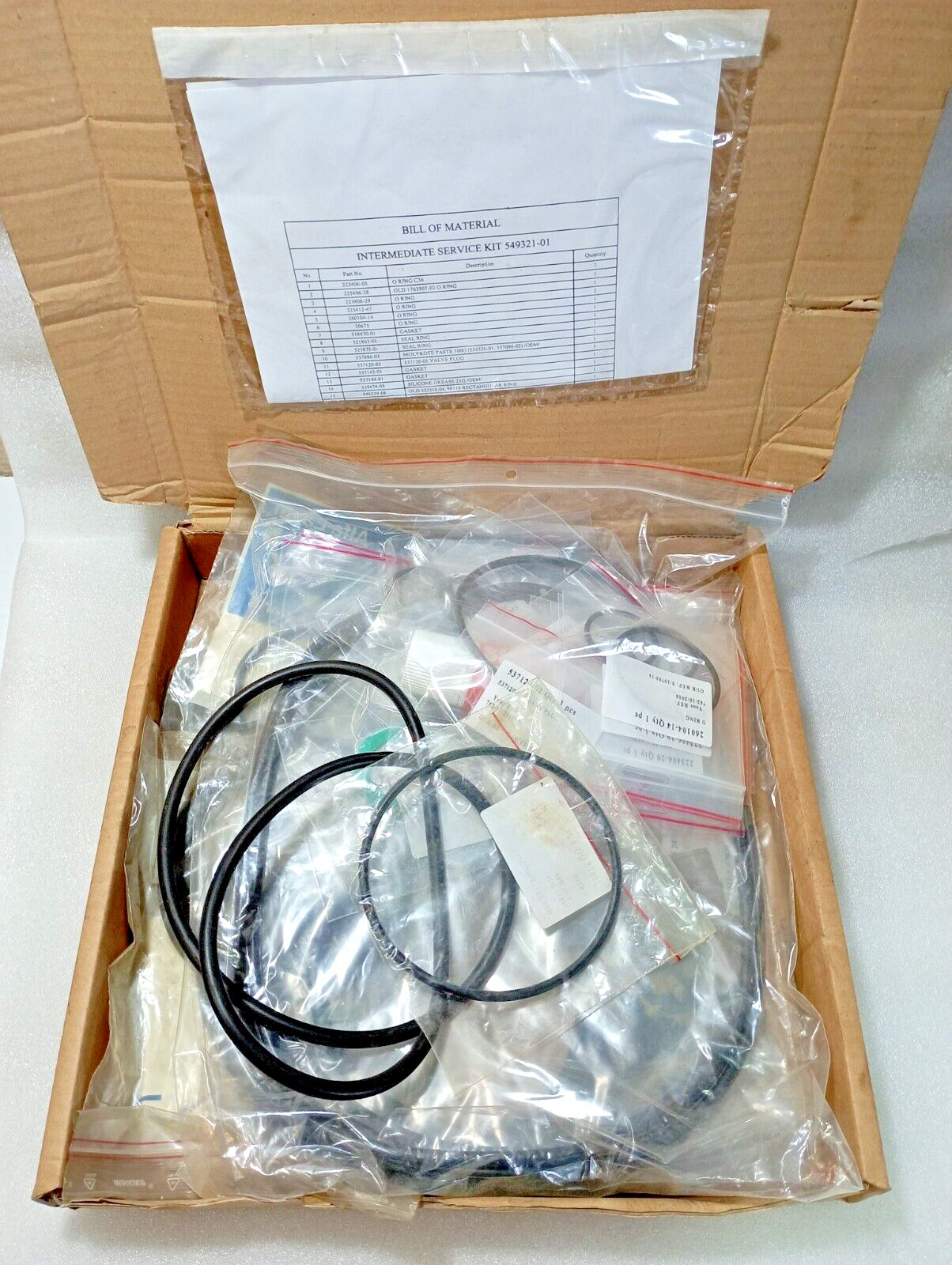 ALFA LAVAL LOPX 705 INTERMEDIATE SERVICE KIT/2000 HOU 549321-01 REF;S/10793/16