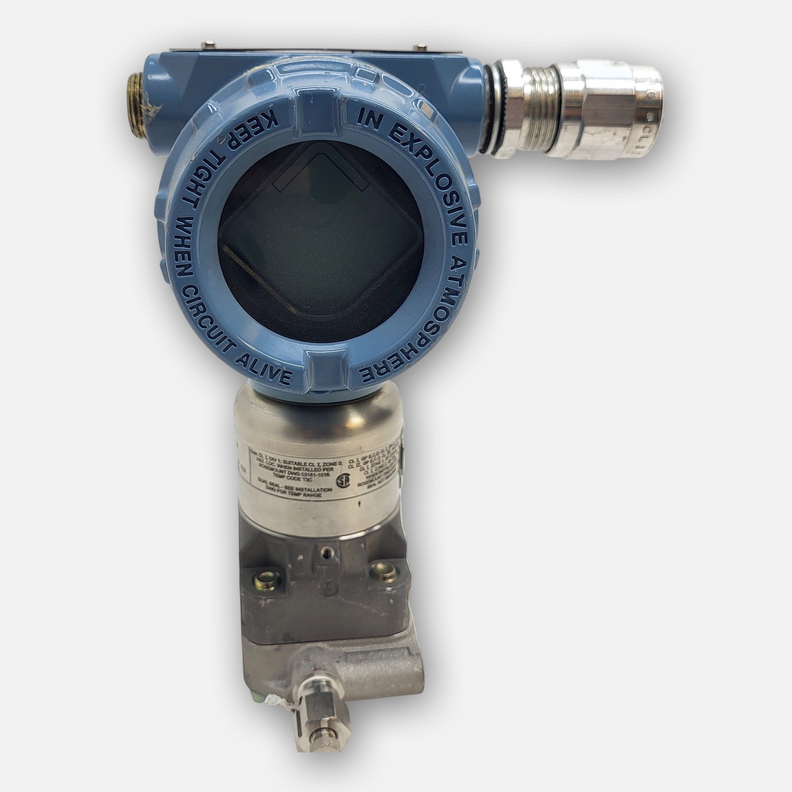 NEW ROSEMOUNT 300S1AAK6M5 PRESSURE TRANSMITTER W/ 3051S2CD2A2E12A1AB4K6M5Q4