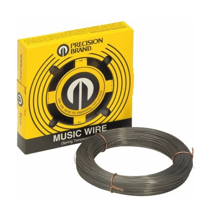 .051 Music Wire Precision Brand 21051 One Pound Roll 144 Feet