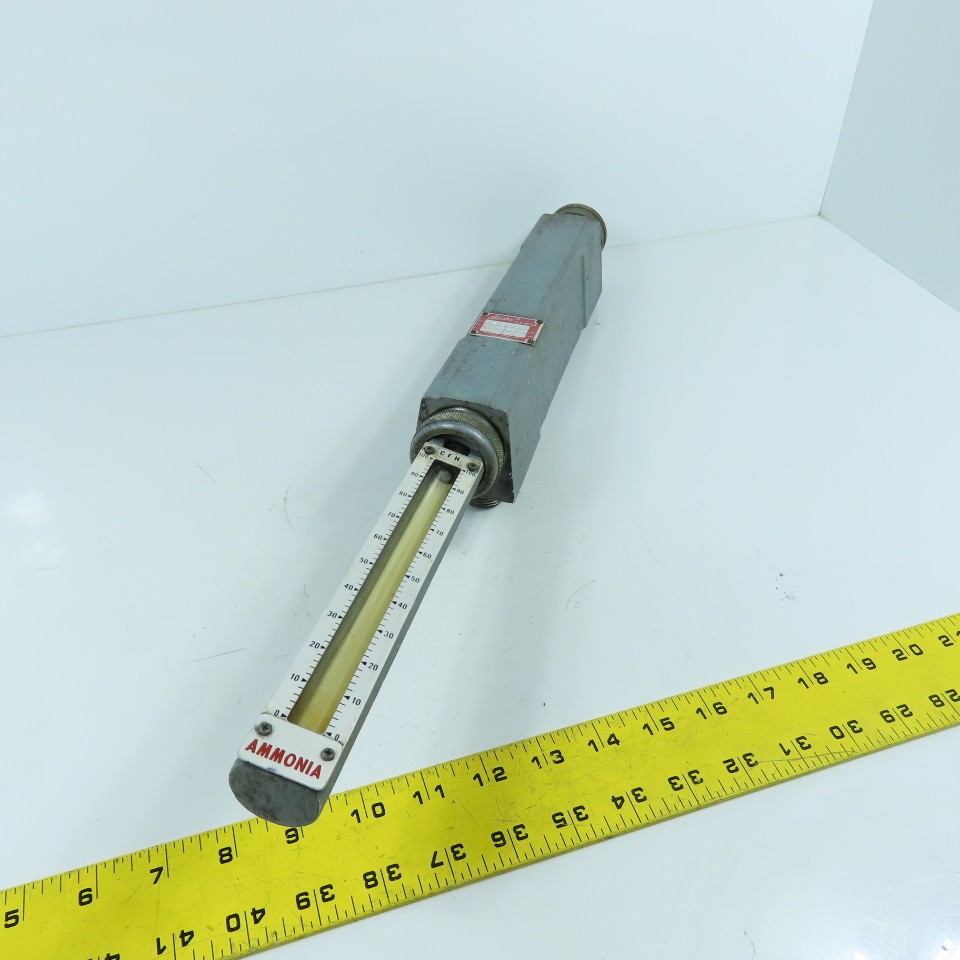Waukee MV-5 Flo-Meter Gas Flow Meter 70°F S.G. 1.00 PR. 8 0SIG 3/4″ NPT