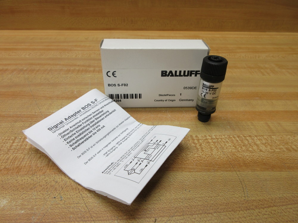 Balluff BOS S-F02 Signal Converter BOSSF02