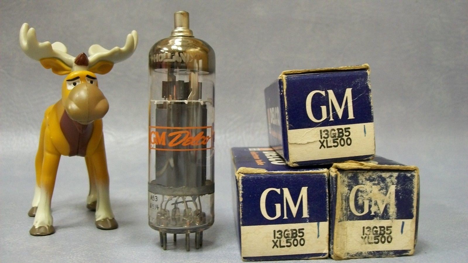 13GB5 / XL500 GM Delco Vacuum Tubes Lot of 3