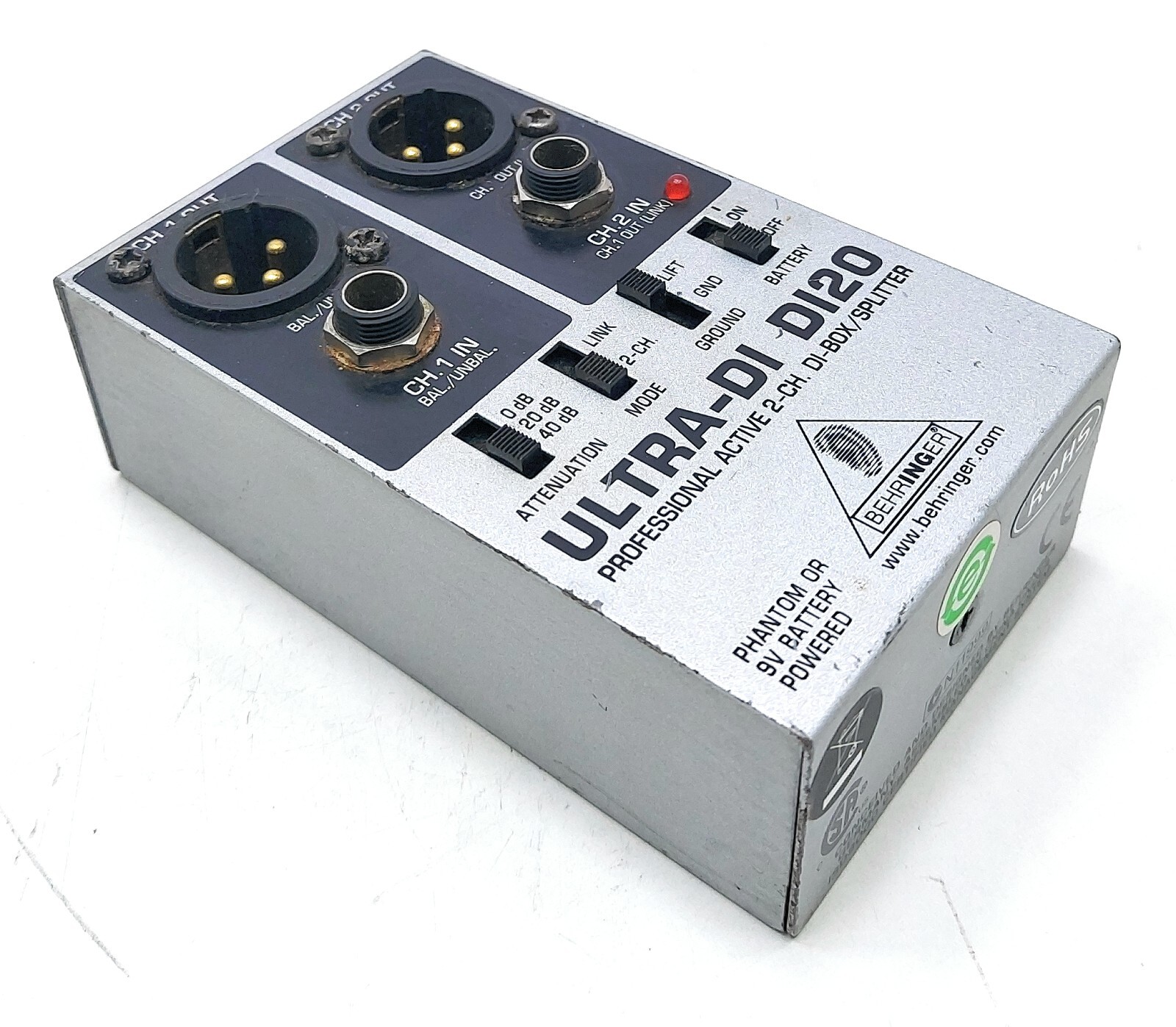 Behringer ULTRA-DI DI20 Professional Active 2-Channel