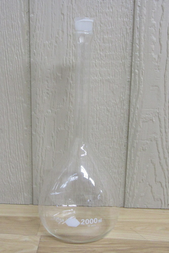 Kimble 28014-2000 KIMAX Volumetric Flask 28014 W/Out Stopper