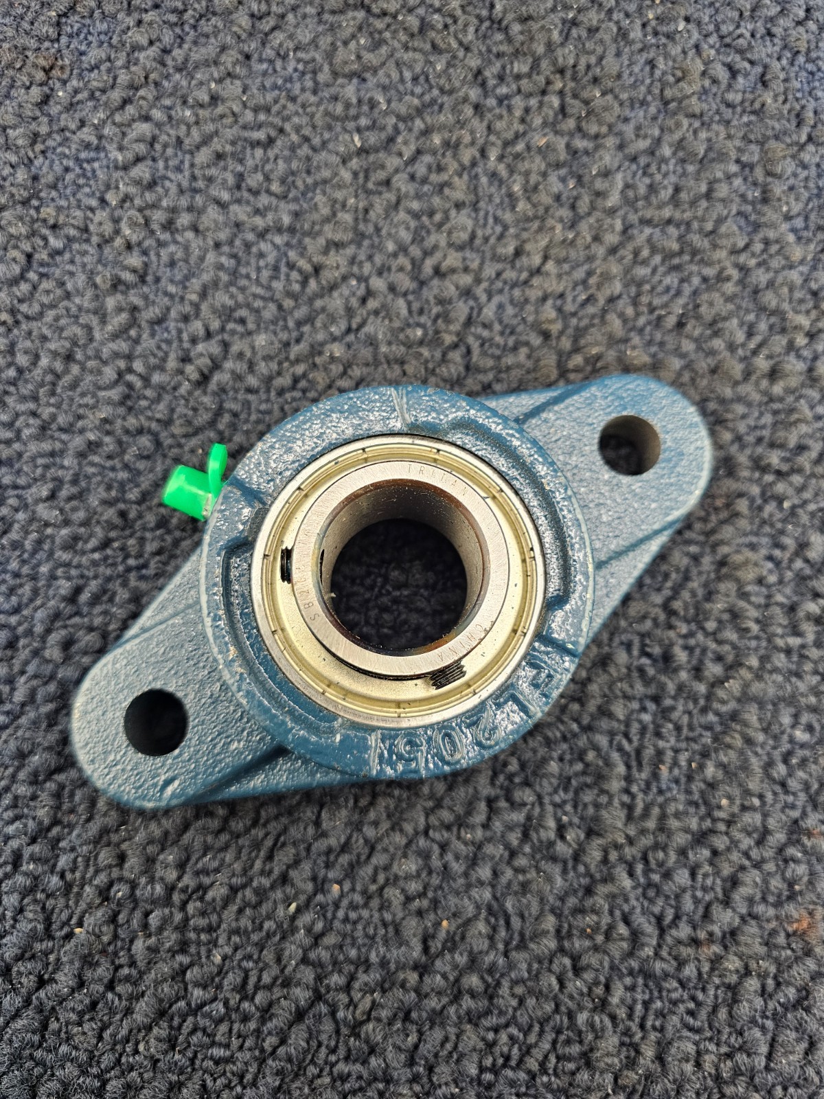 Tritan SB205-16 FL205: Flange Mount Bearing, 2 Bolt Flange, Screw Locking