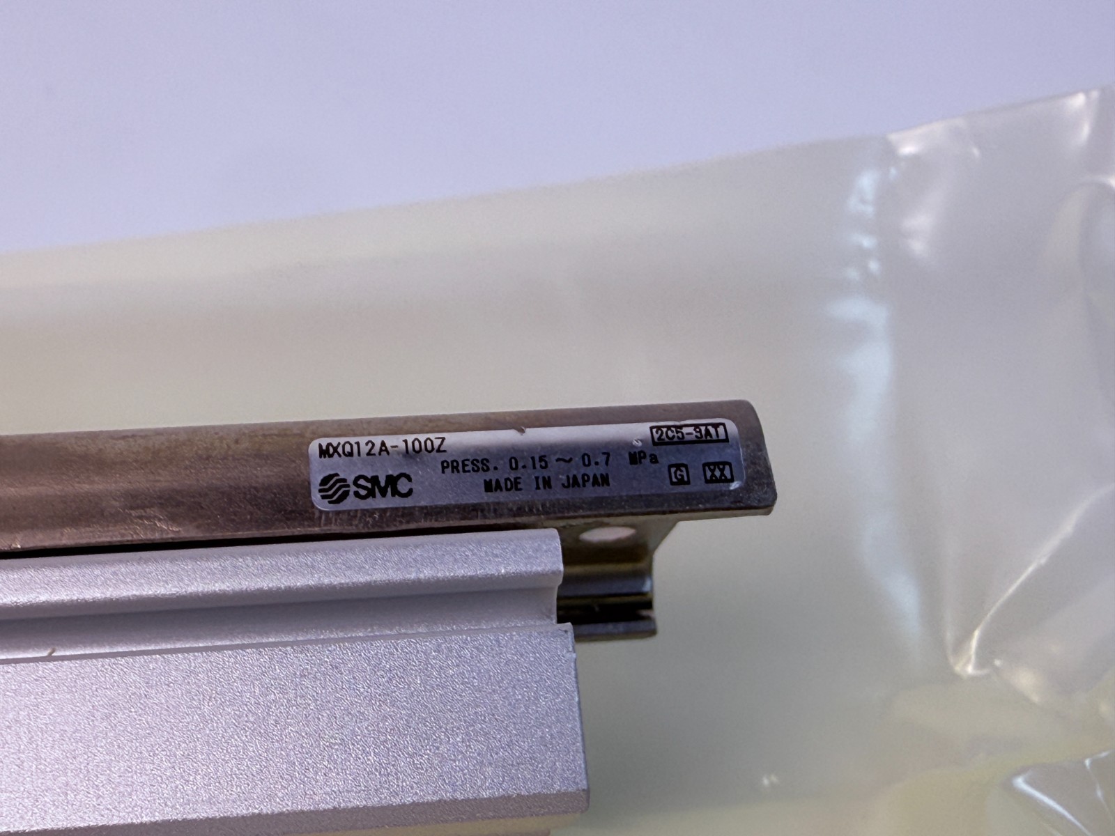 SMC MXQ12A-100Z Air Slide Table Guided Pneumatic Cylinder 12mm Bore 100mm