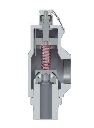 MERCER SERIES 9100 PRV 91-43F51V07U1 PRV 2F2 NPT 75PSI