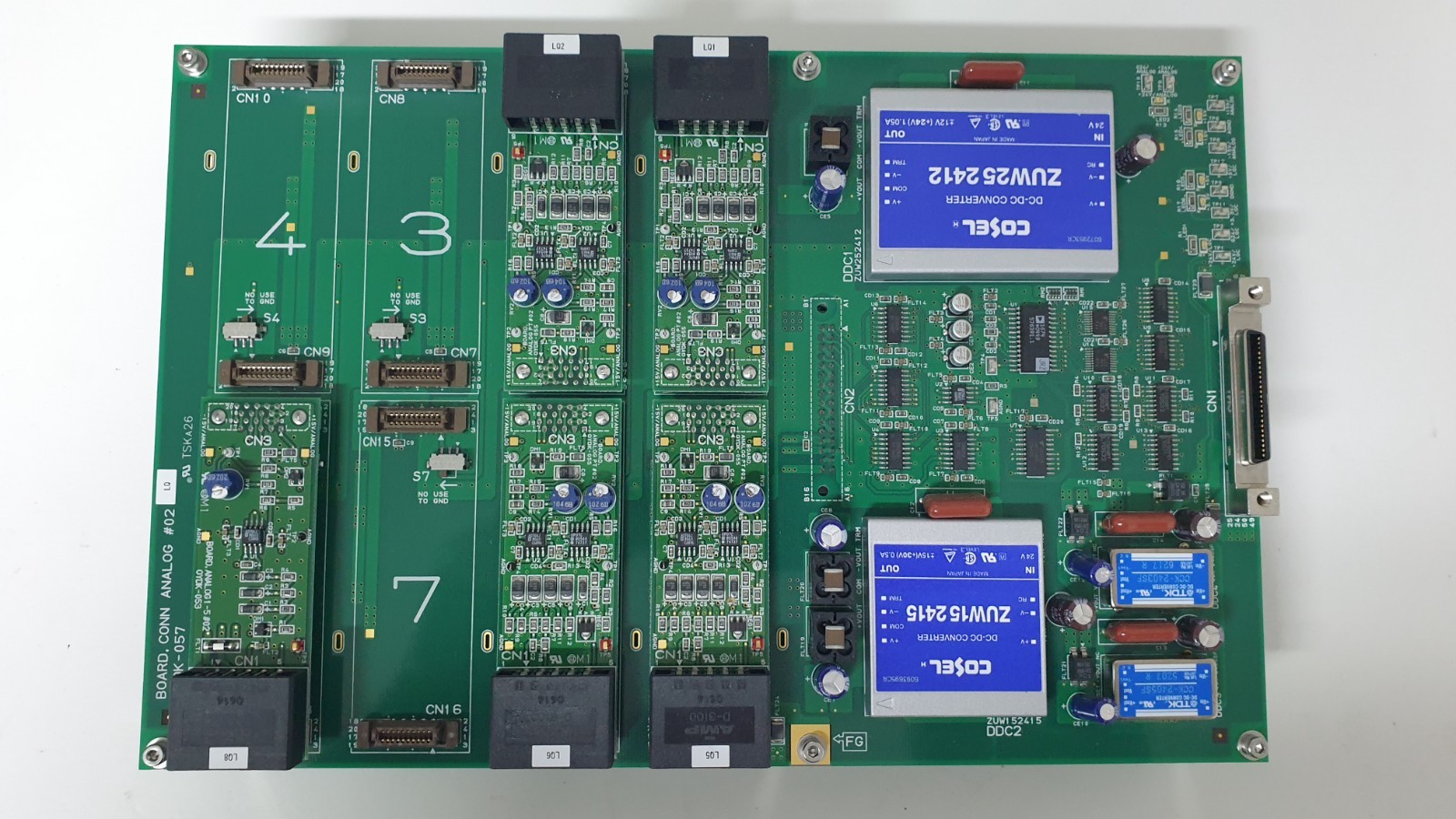 TEL Tokyo Electron Analog Connection Board Assembly ANALOG #02 / #03