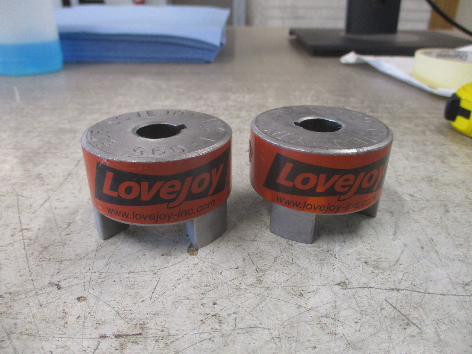 Lovejoy L-Jaw Hub L-095 Bore: 0.625″ *Lot of 2* Used