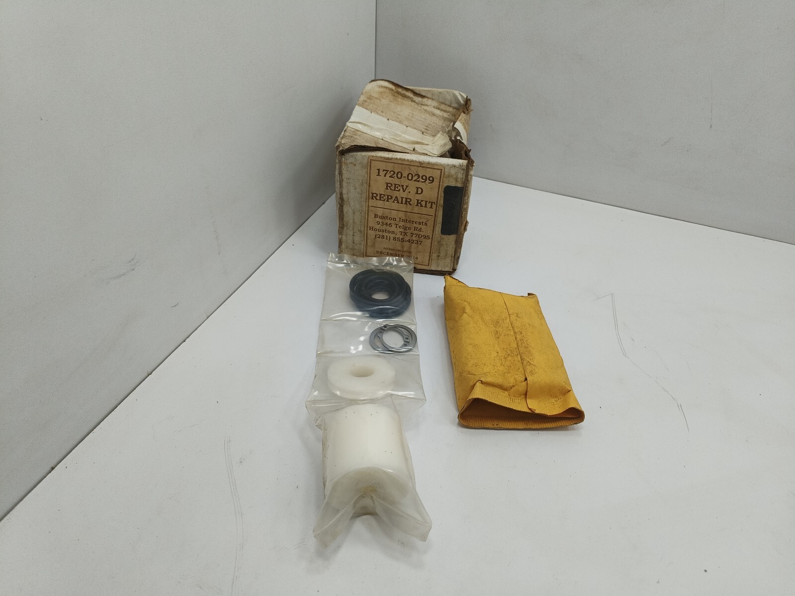 1720-0299 DTL TECHNOLOGIES REPAIR KIT FOR 3/4″ SPM VALVE WITH LONG SPACER
