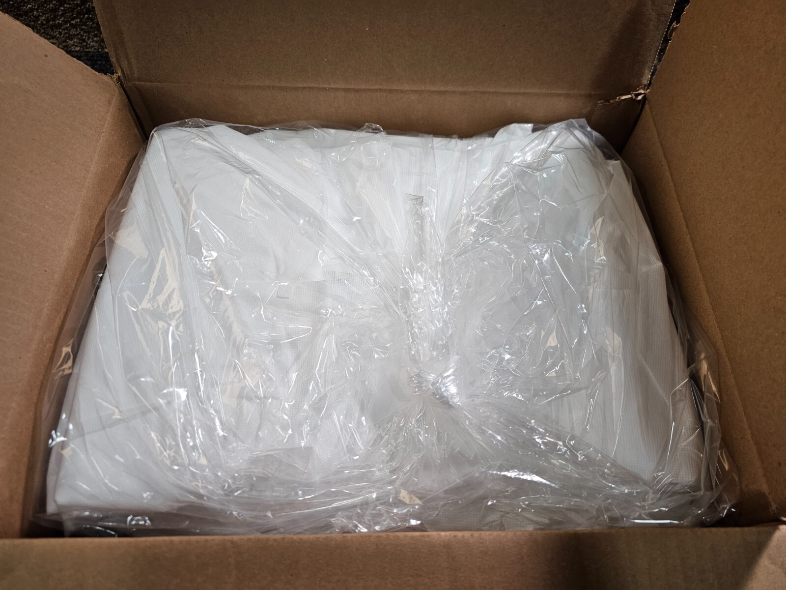(QTY 25) Kleenguard 10039 A20 White Lab Coat Snap Front, XL Size Disposable