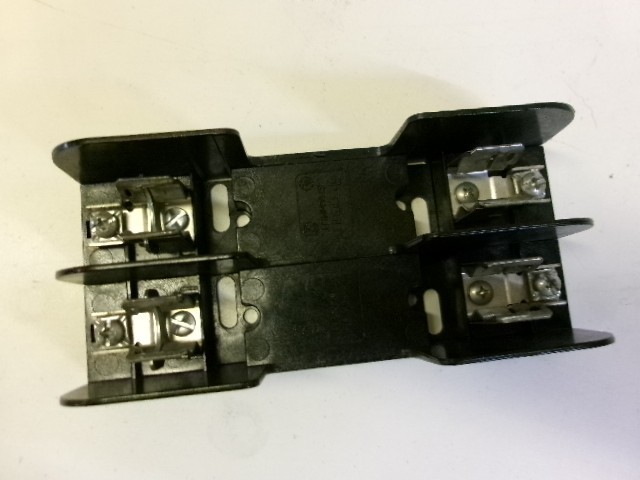 GOULD SHAWMUTT 60328R 2 POLE FUSE HOLDER USED FREE SHIPPING!!!!!!!!!!!!!!!!