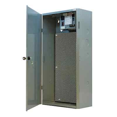 RIB 100 VA Power Supply Perforated Steel Subpanel 12.5 X 24.5 X 6.5 In