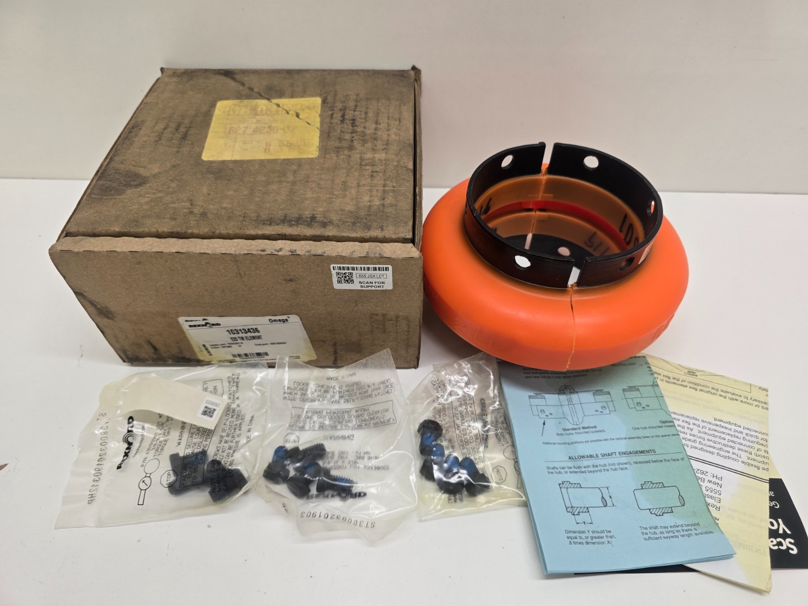 NEW IN BOX! REXNORD OMEGA E20 TM ELEMENT 7300030TM 10313436