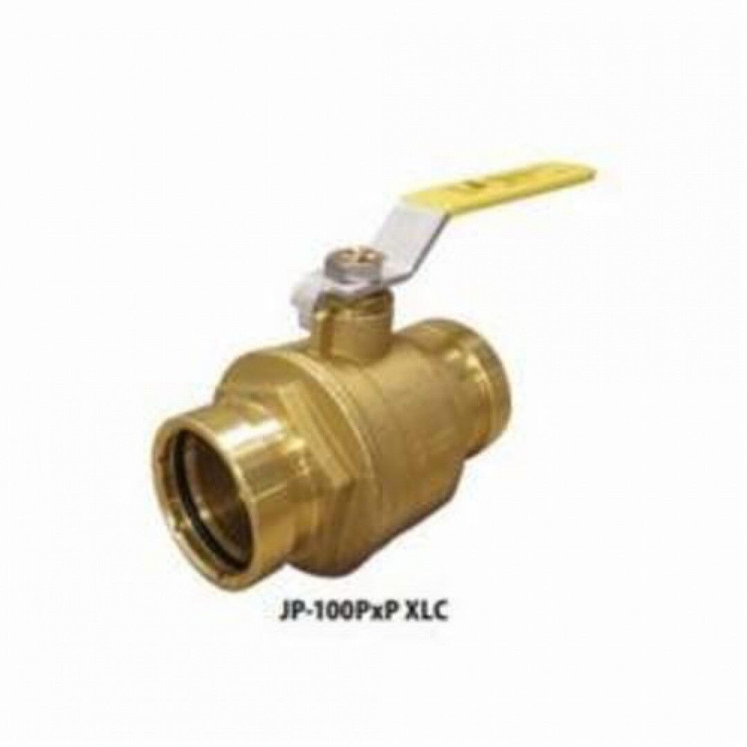 Jomar 100-210XLCG Full Port 2-Pc Press XLC Connection Brass Valve