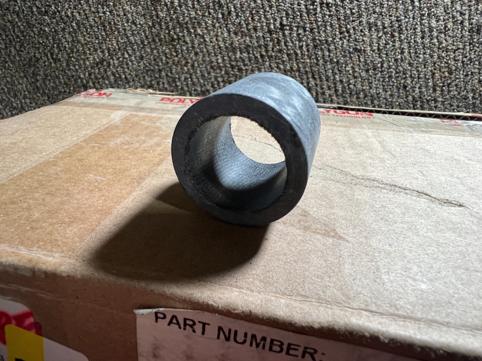 (Box of 500) Polygon Composites Technology BM4242 Mild Steel Forged Bush Felt