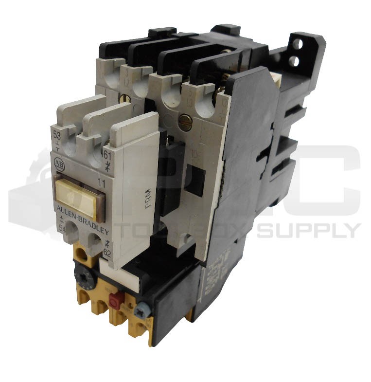 ALLEN BRADLEY 100-A24ND3 /C W/ 195-FA11 /A W/ 193-BSC 24 /B W/ HB473