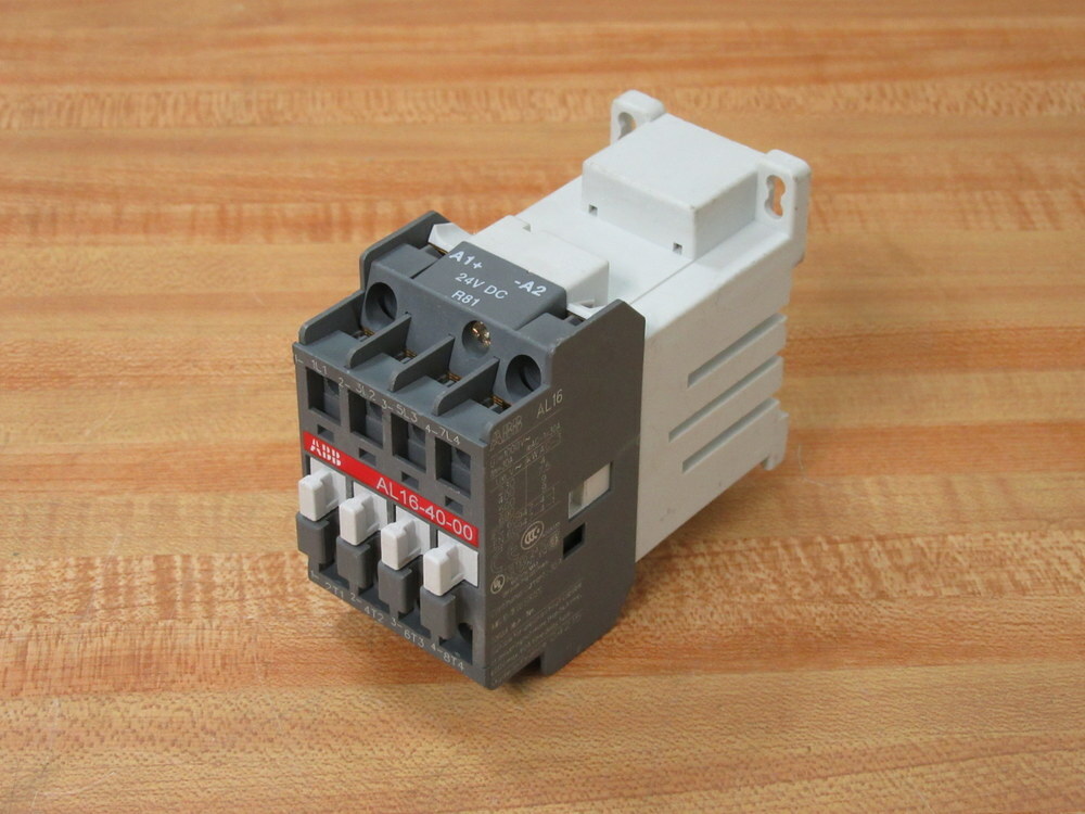 ABB AL16-40-00 Contactor AL16-40-00-81 W/O DIN Clip