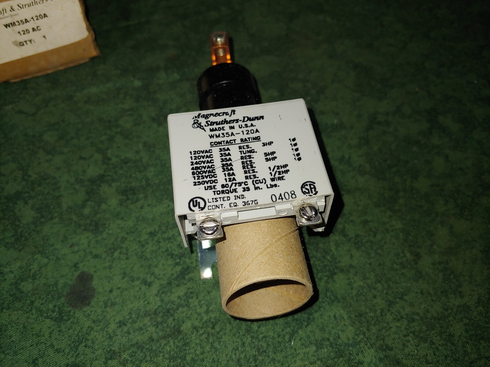 Magnecraft® Struthers-Dunn WM35A-120A (45064 G6)