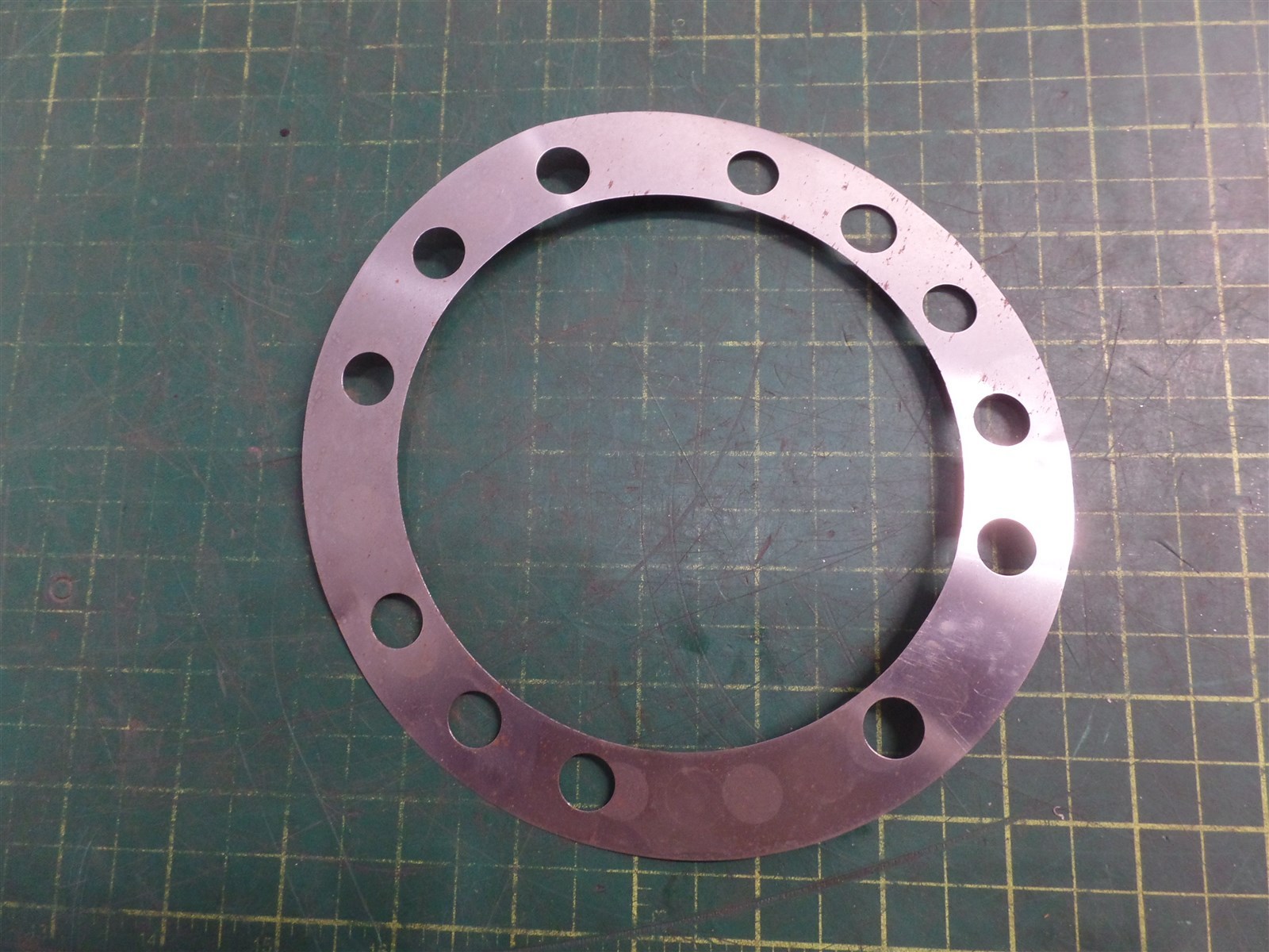 GENUINE TROJAN O&K 10660107200 12-HOLE SHIM ASSEMBLY, 10-660107200, SET OF 4 !!!