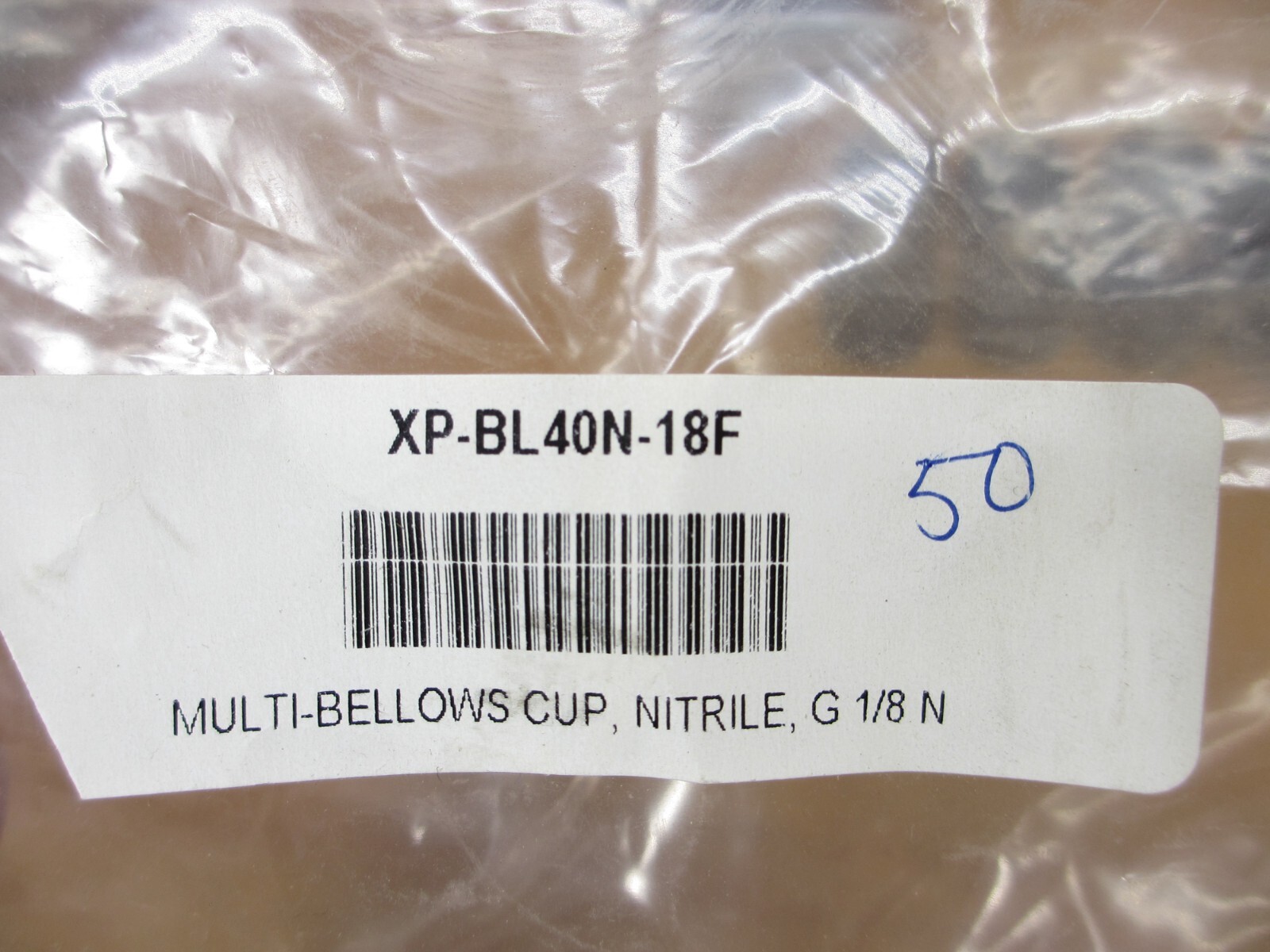 Edco XP-BL40N-18F (LOT OF 10) *NEW* Vacuum Cup Multi Bellows 40mm XP-BL40N